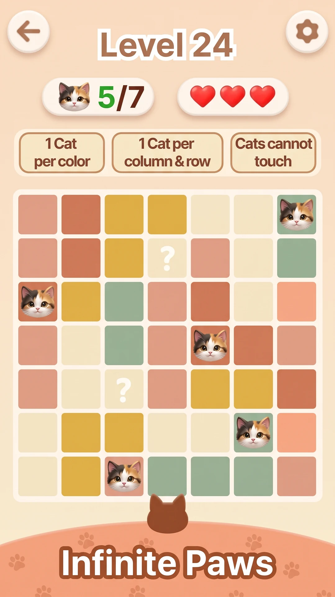 kittendoku: Mind Puzzle Games screenshot